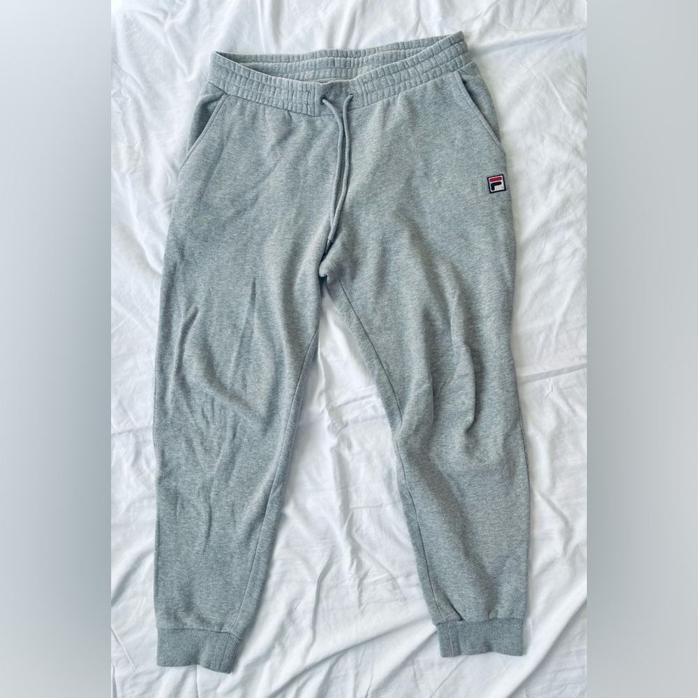 FILA | Grey Large-Sized Sweat Pants